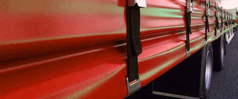 Tarpaulin system, cover flaps and accessories